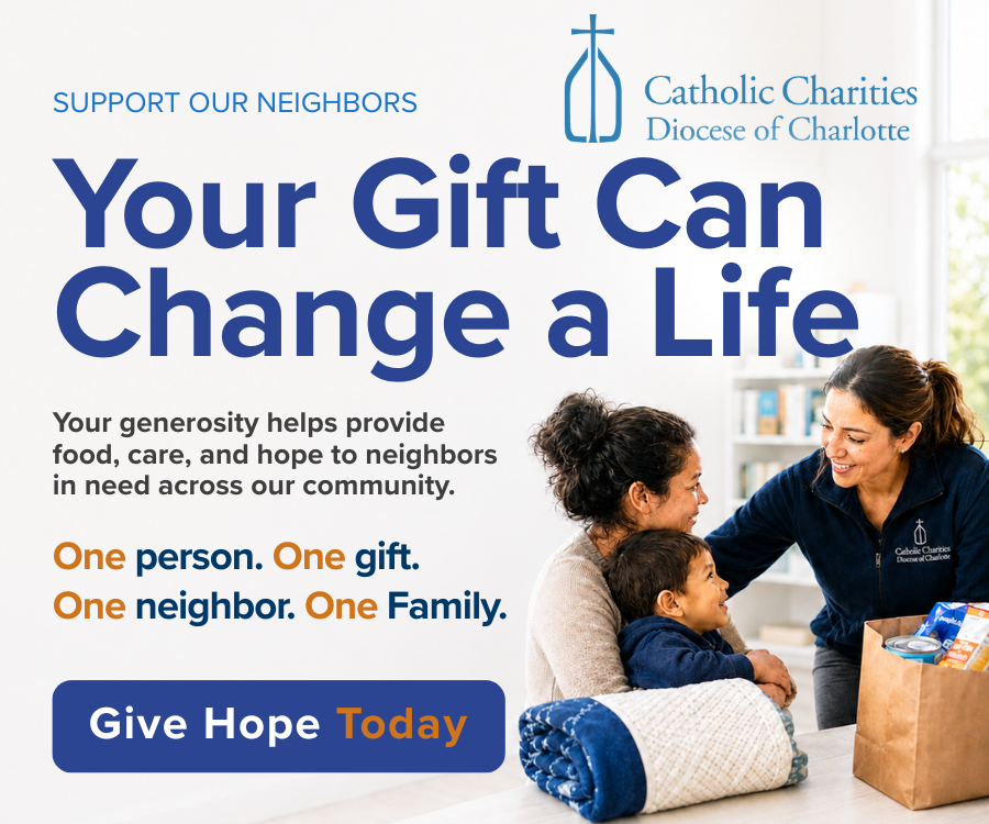 Your donation helps provide food, care and hope to families in need across Charlotte
